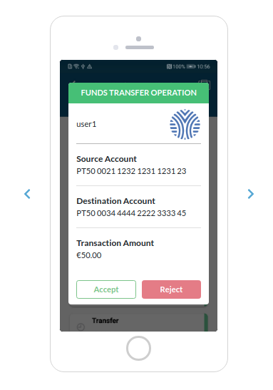 "Funds Transfer Simulator 50 EUR (2)"